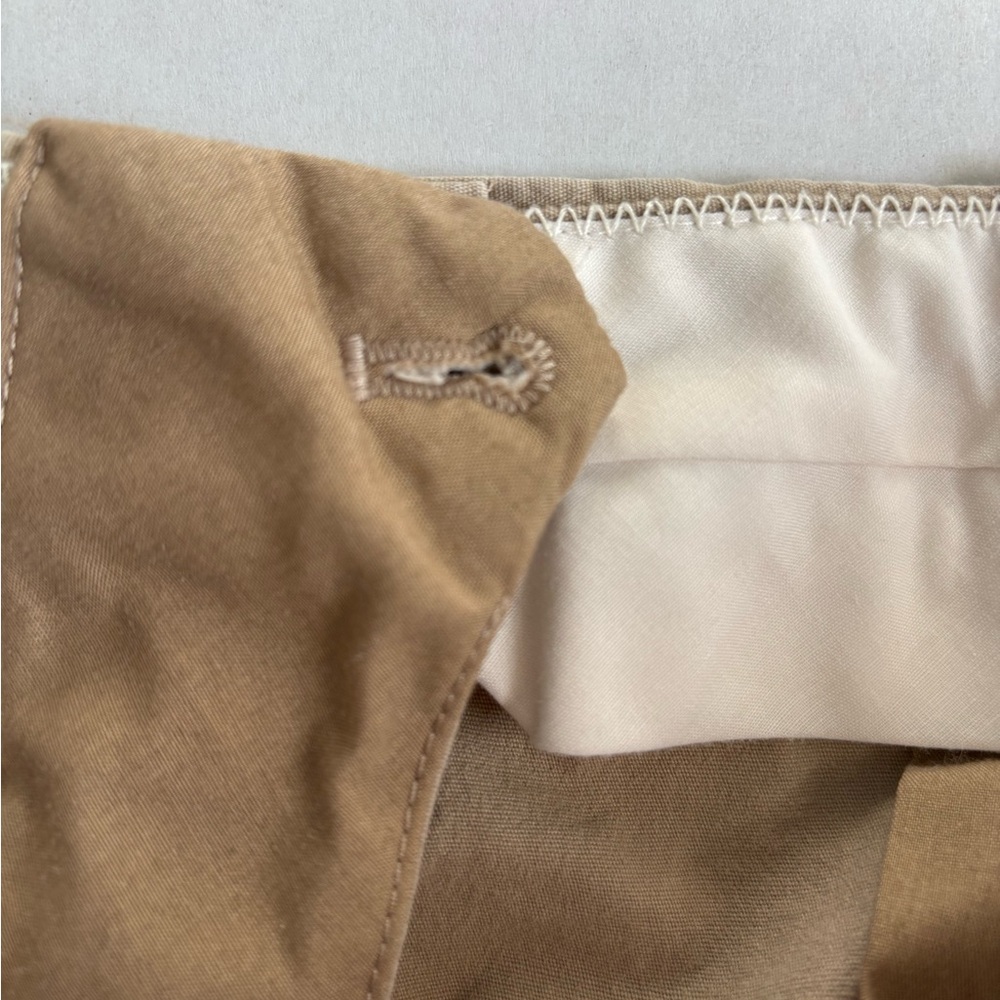 Womens J Crew Stretch Khaki Chino Cotton/Spandex‎ Pants Size 14R - Picture 5 of 7
